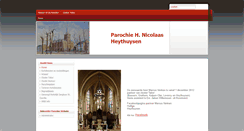 Desktop Screenshot of nicolaas.clustertabor.nl